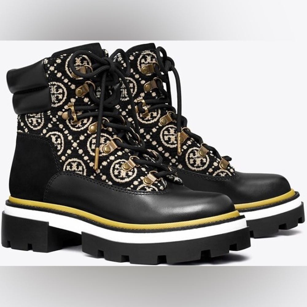 TORY BURCH
T MONOGRAM MILLER LUG HIKER
TB LOGO CHENILLE